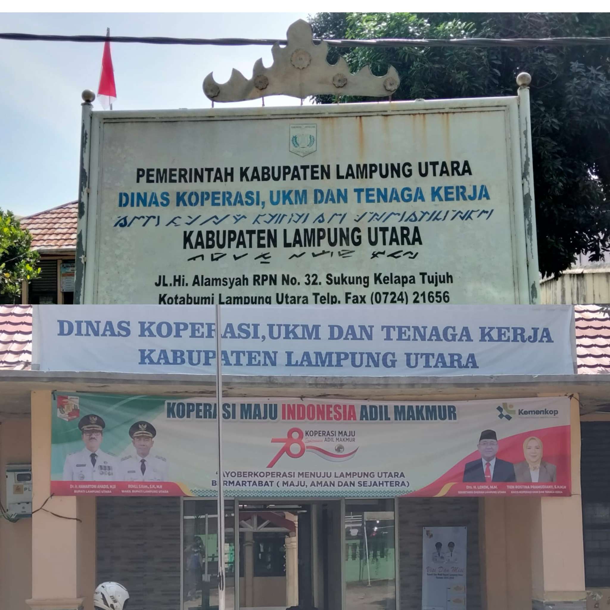 Dinas Koperasi Lampung Utara Diduga Main Mata dengan Oknum Notaris