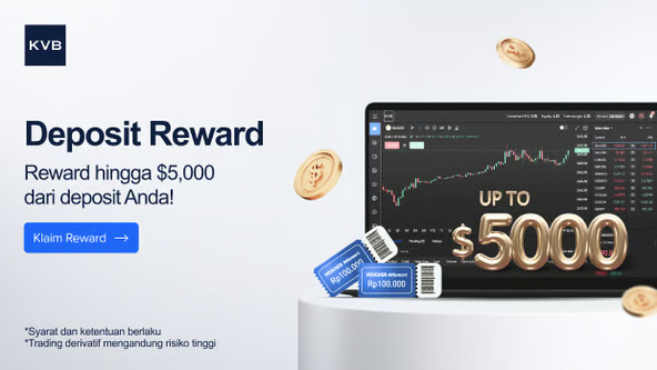 Dapatkan Reward Eksklusif hingga .000 dari Deposit di KVB