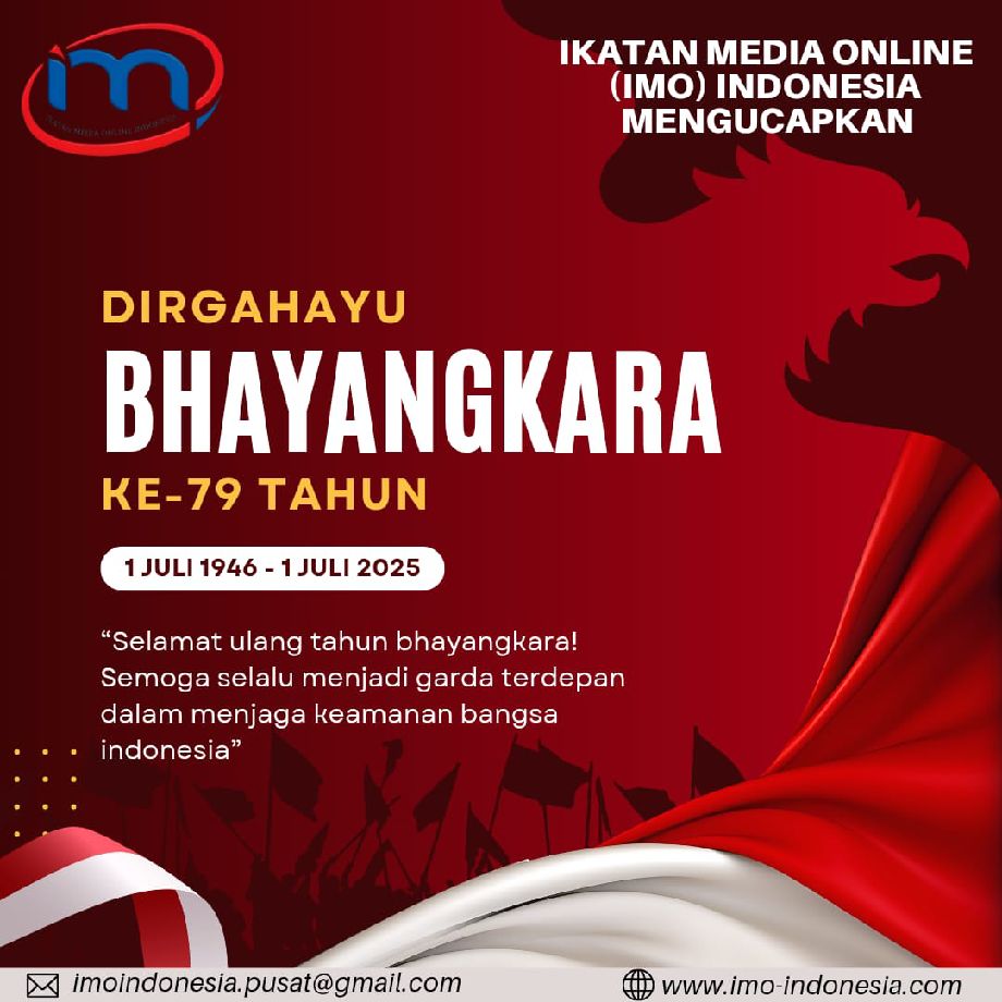IMO-Indonesia Ucapan Selamat HUT Bhayangkara ke-79