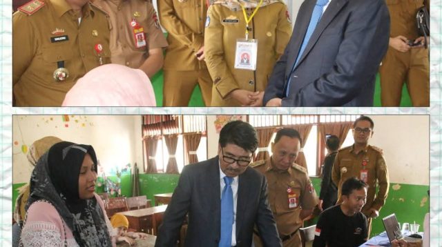 Bupati Lampung Utara Tinjau Langsung Pelaksanaan SPMB di Sejumlah Sekolah