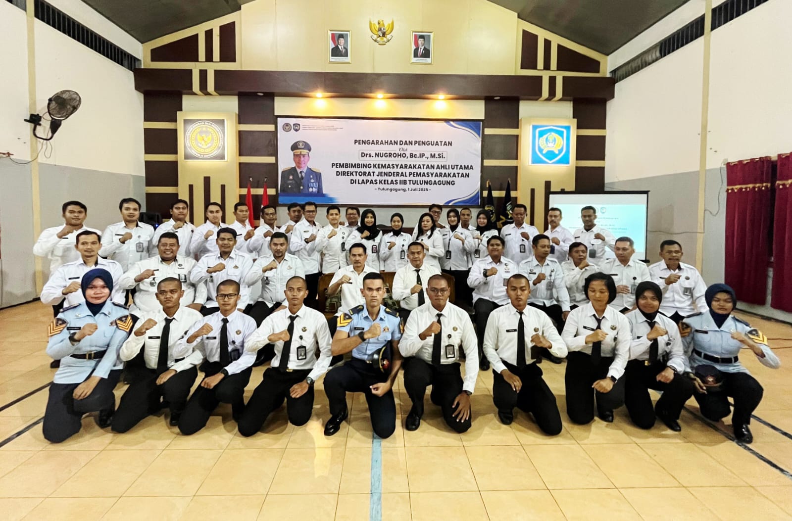 Dorong Produktivitas Warga Binaan Dan Proses Wilayah Bebas Dari Korupsi, Pembimbing Kemasyarakatan Ahli Utama Kunjungi Lapas Tulungagung