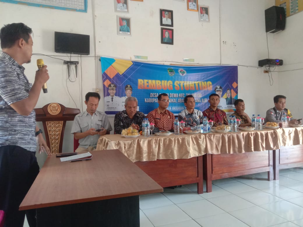 Dalam Rangka menekan Angka Stunting Pemerintah Desa Panta Dewa Gelar Acara Rembuk Stunting 
