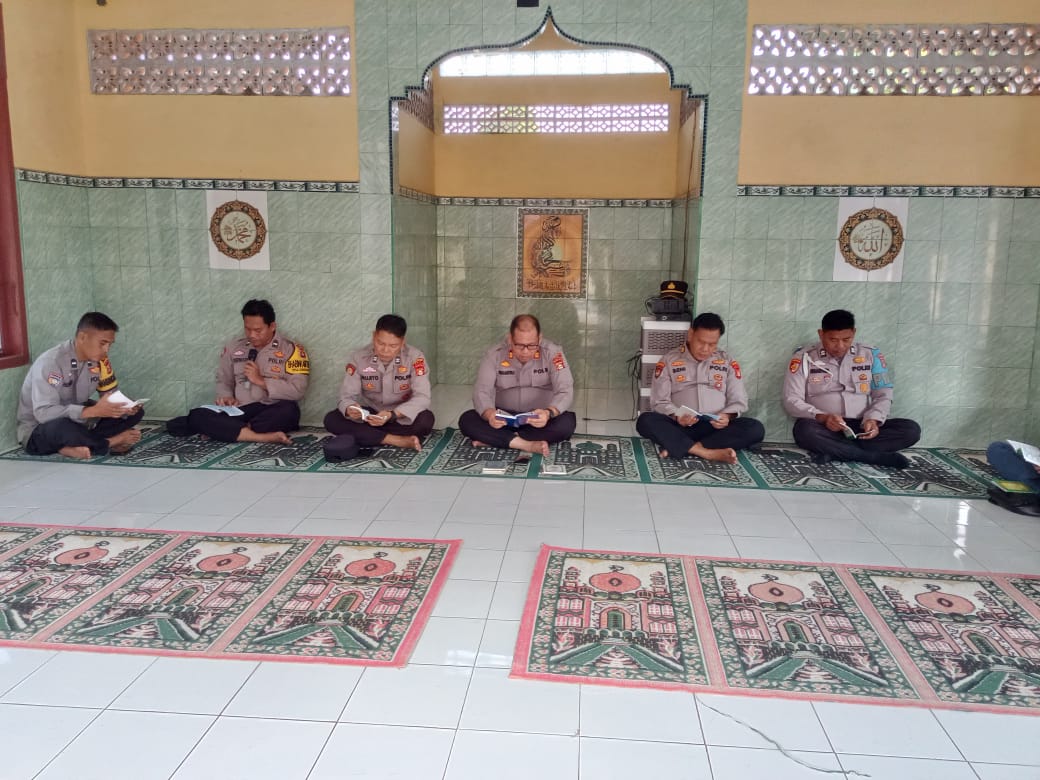 Polsek Talang Ubi Kembali Menggelar Kegiatan Rutin Bimbingan Rohani dan Mental