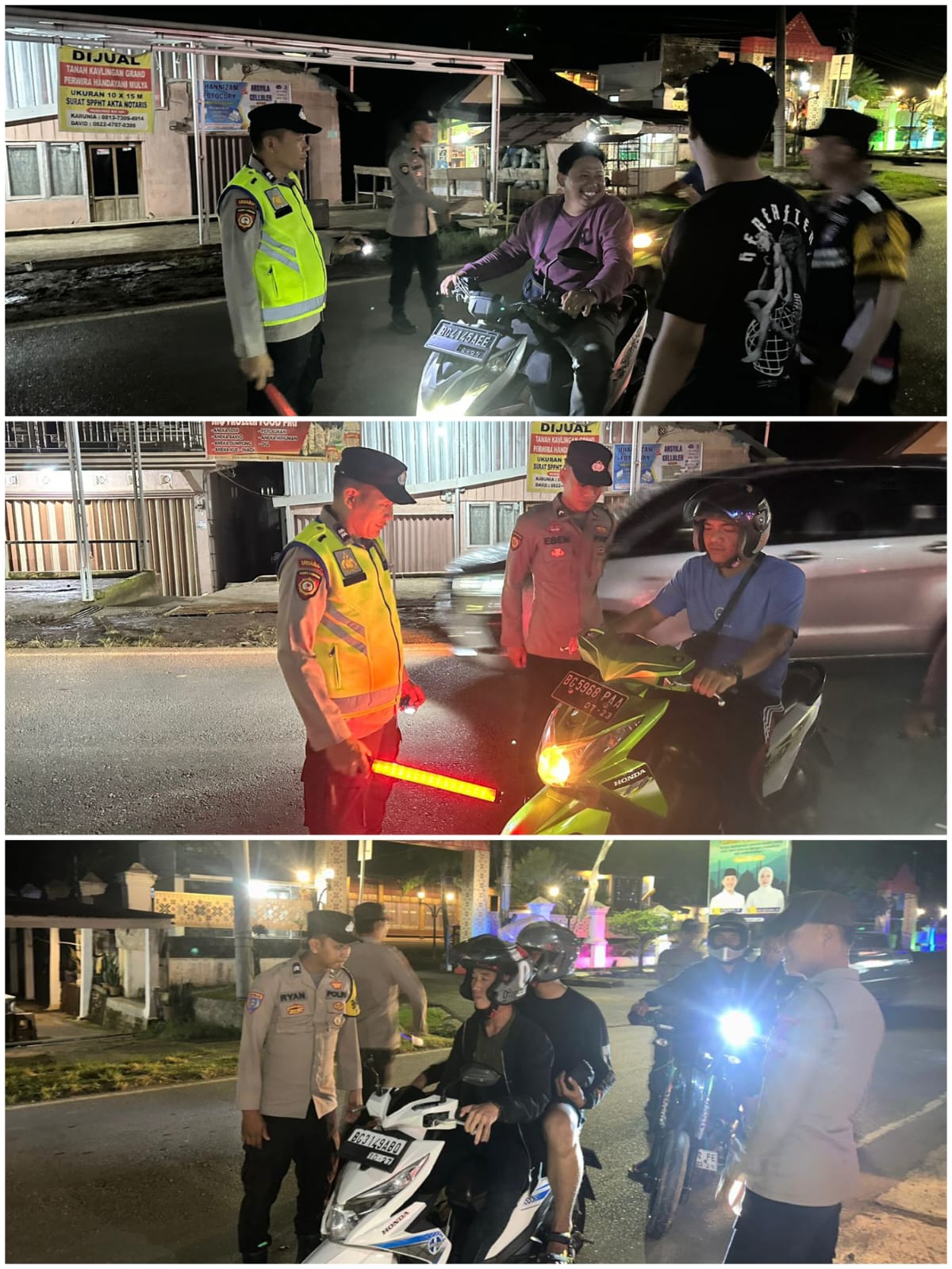 Demi Wujudkan Situasi Aman dan Tertib, Polsek Talang Ubi Gelar KRYD