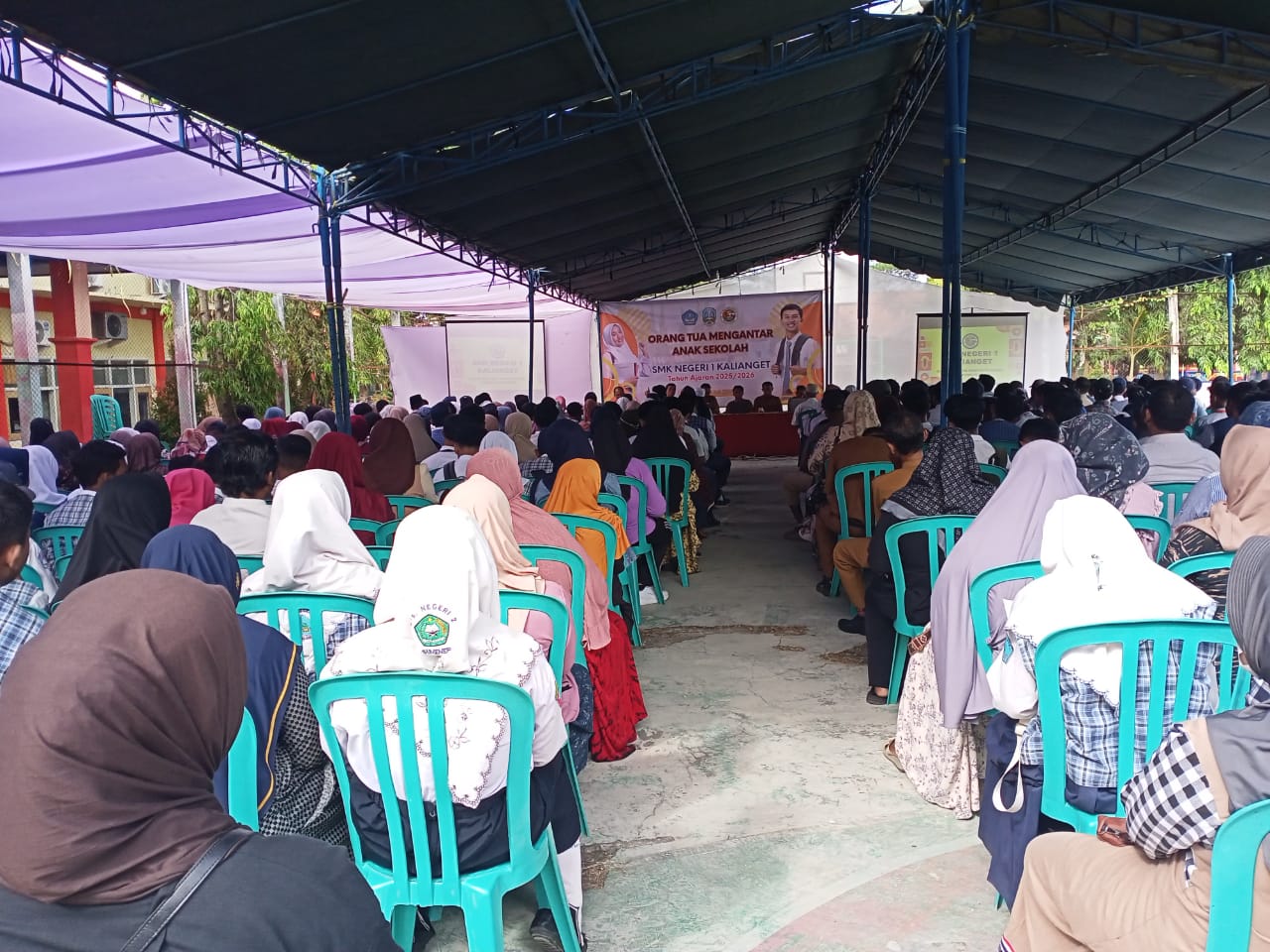 Foto : Rangkaian kegiatan MPLS di SMK I Negeri Kalianget Kab. Sumenep