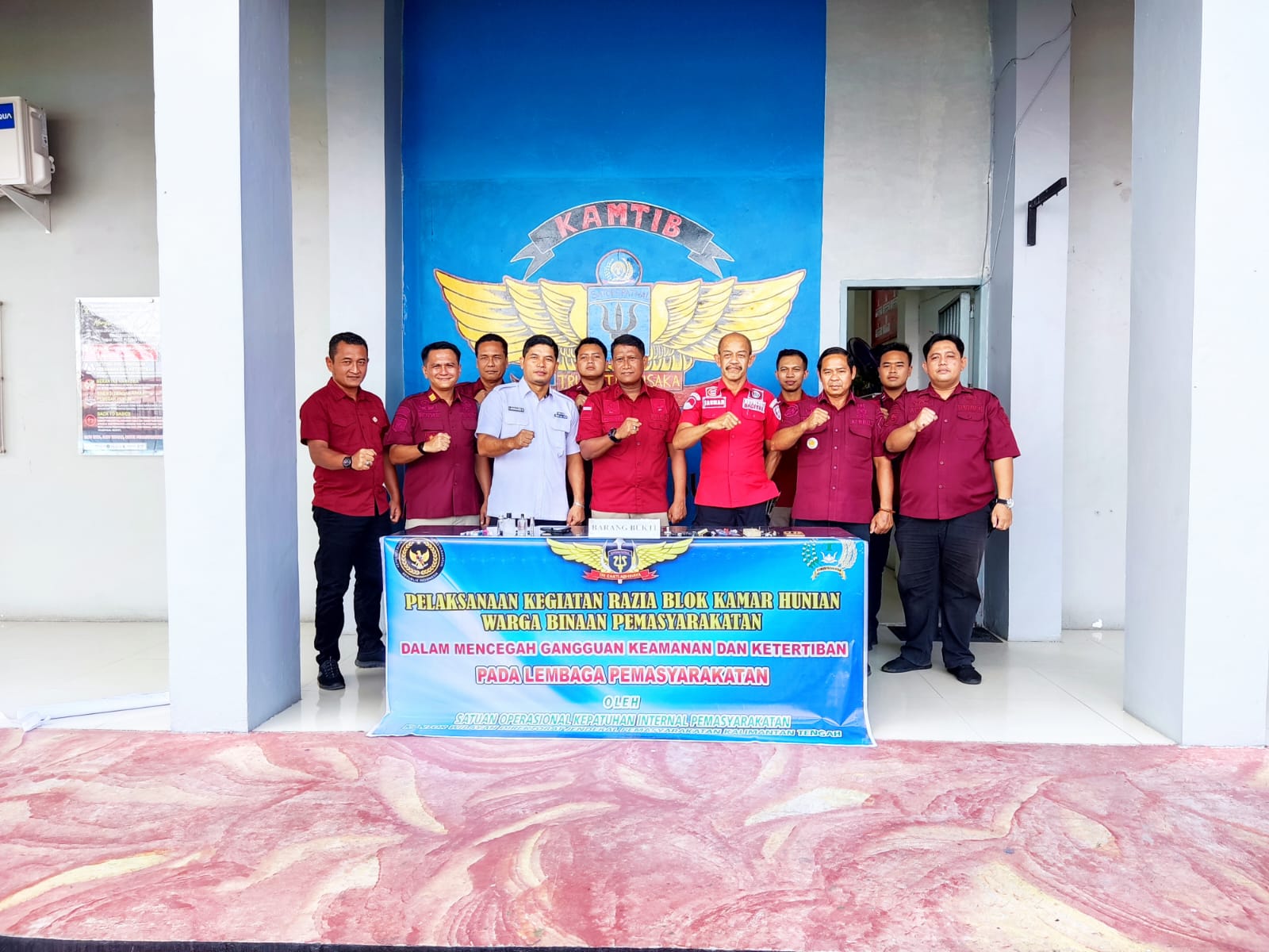 Kanwil Ditjenpas Kalteng Laksanakan Monev sebagai Bentuk Pengawasan Melekat di Lapas Pangkalan Bun
