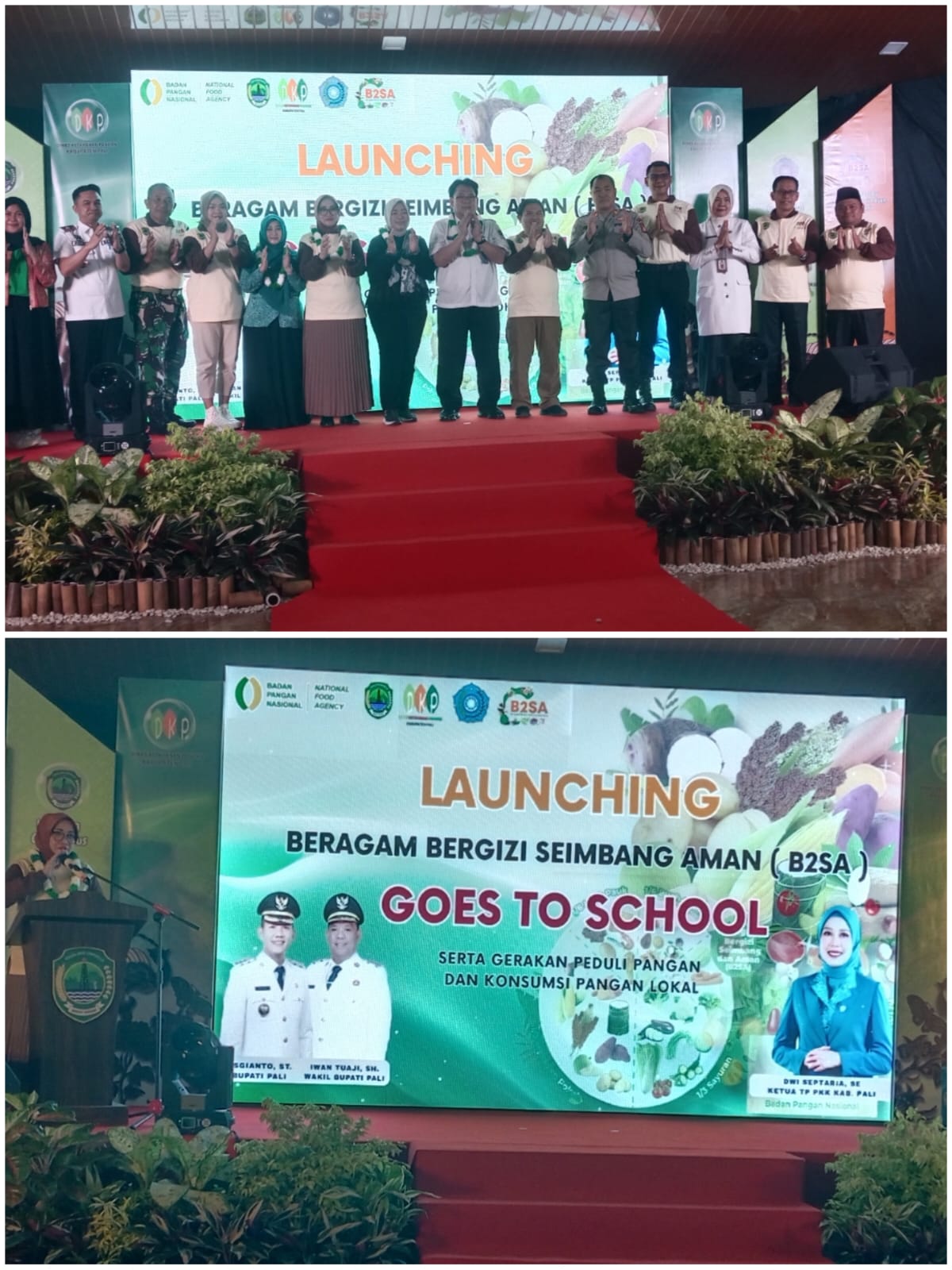 Pemkab PALI Luncurkan Program B2SA Goes to School dan Gerakan Konsumsi Pangan Lokal Dorong Pola Makan Sehat, Bangkitkan Potensi Desa