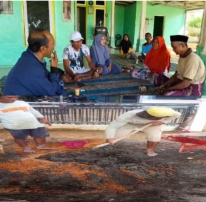 Kelompok Tani Penerima Bantuan Embong Kecil di Desa Mandala, didatangi BPP, Klarifikasi LSM Super, Zaini : Kebenaran Masih Buram!!