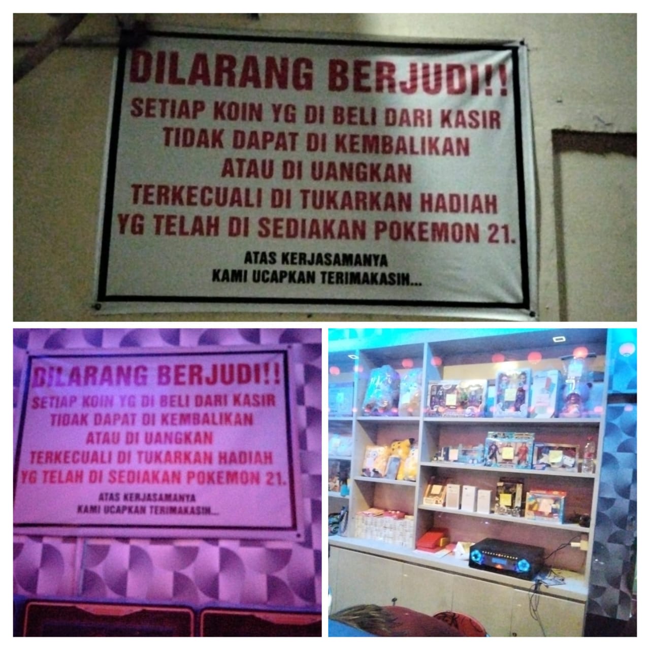 Siap laksanakan Instruksi, Gelanggang Permanain di Pekanbaru ironisnya untuk hiburan dan permainan masyarakat