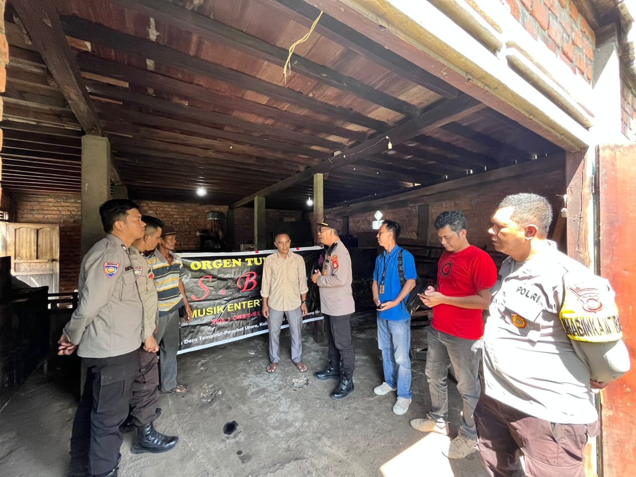 Polsek Penukal Utara Tegaskan Larangan Musik Remix di Hajatan