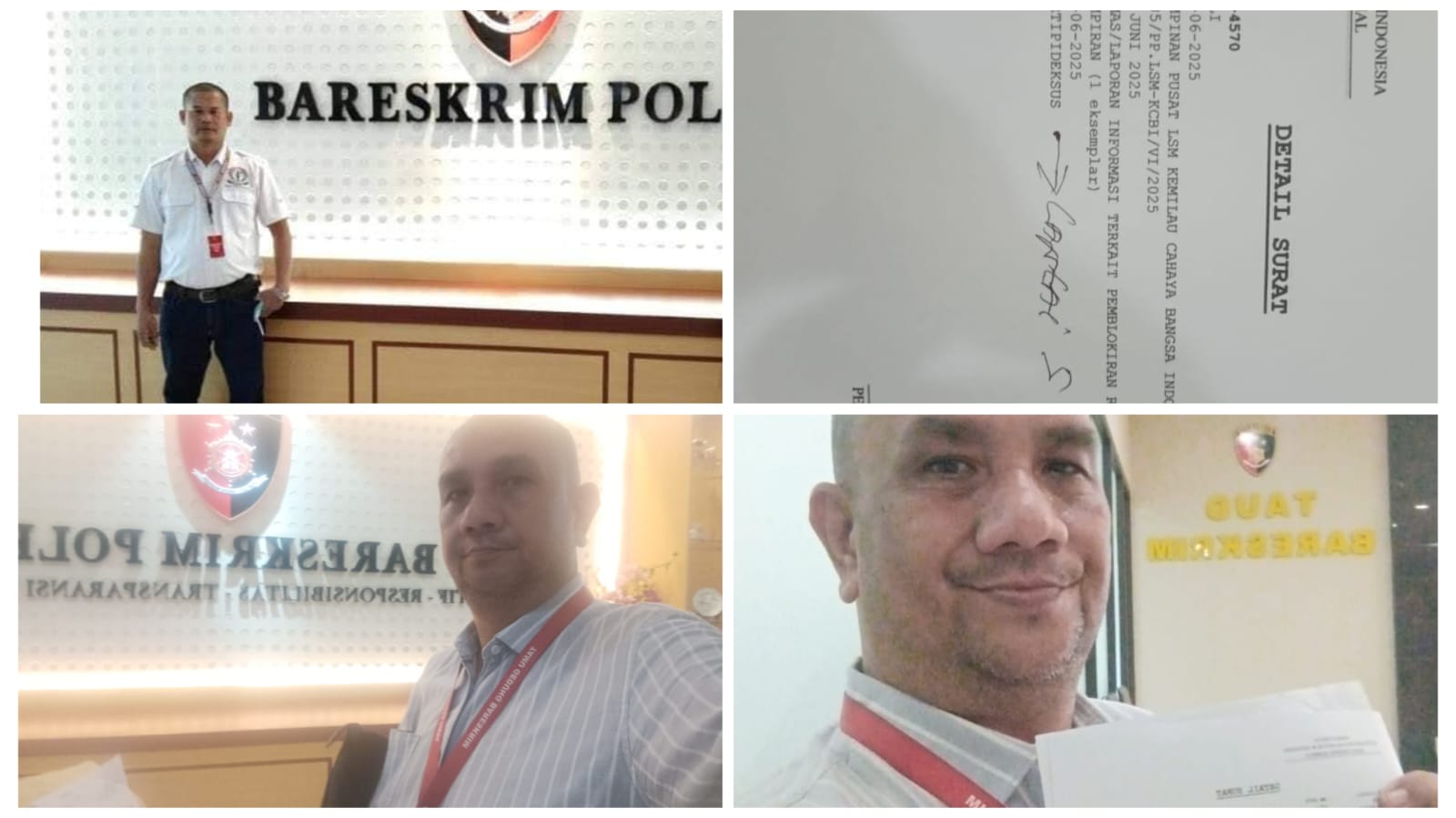 PP LSM KCBI Resmi Laporkan BRI ke Mabes Polri Terkait Pemblokiran Rekening Nasabah Bernilai Rp1 Triliun