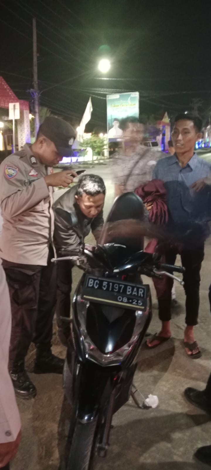 KOMITMEN JAGA KAMTIBMAS,POLSEK TALANG UBI GELAR KRYD