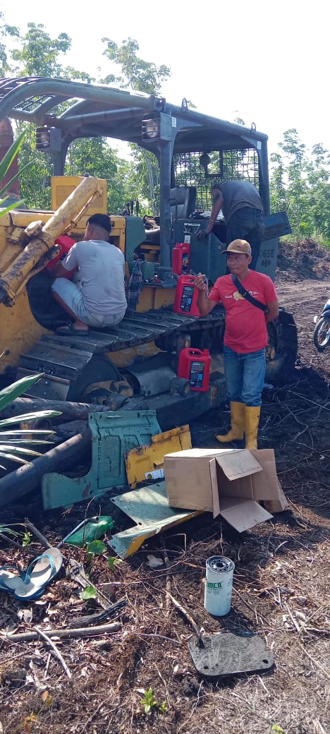 Impian Masyarakat Desa Prambatan Tercapai Dengan di Buka Nya Jalan Penghubung Antar Desa