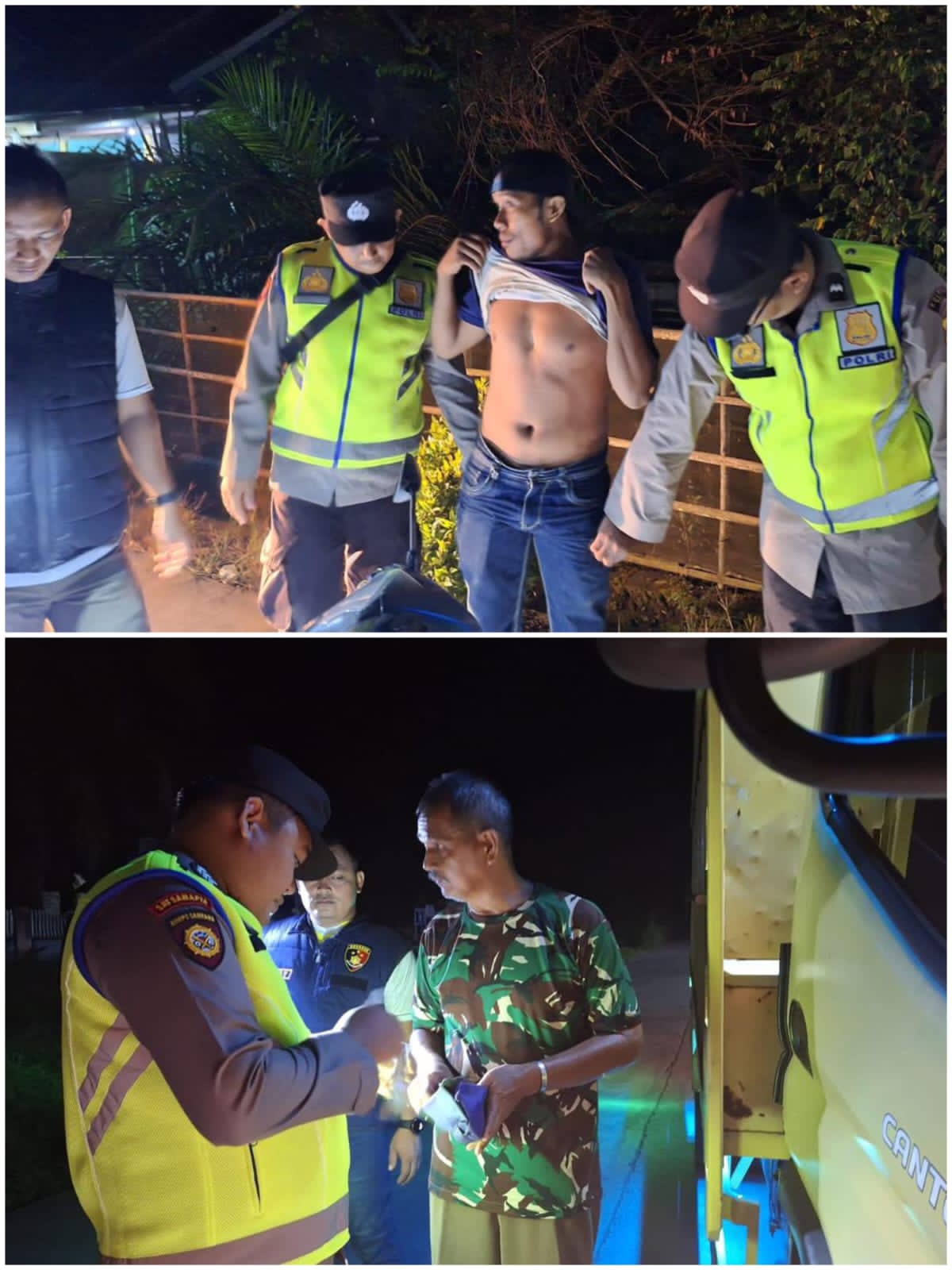 Polsek Penukal Abab Gelar Razia Terpadu UKL 4, Tegur 25 Pengendara dalam Upaya Cegah 3C dan Pekat