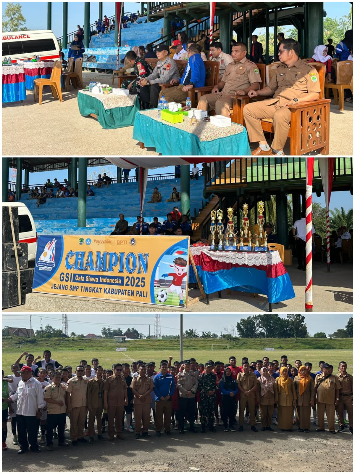 Polsek Talang Ubi Amankan GSI Tingkat SMP/MTS PALI