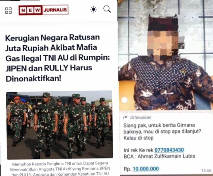 Diduga Terjadi Modus Pemerasan oleh Media Online, Dalih Mengancam dengan Pemberitaan 