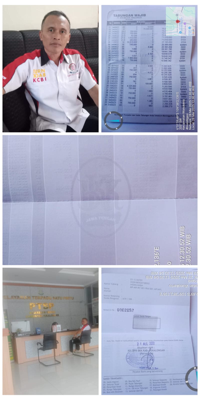 Ketua DPC LSM KCBI Laporkan Dugaan Kredit Fiktif di PT BPR BKK Kabupaten Pekalongan ke Kejaksaan Pekalongan Jateng