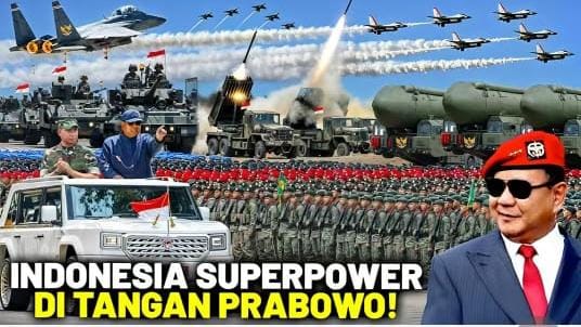 Militer Indonesia Peringkat ke- 13 Naik Signifikan Ditangan Prabowo Subianto