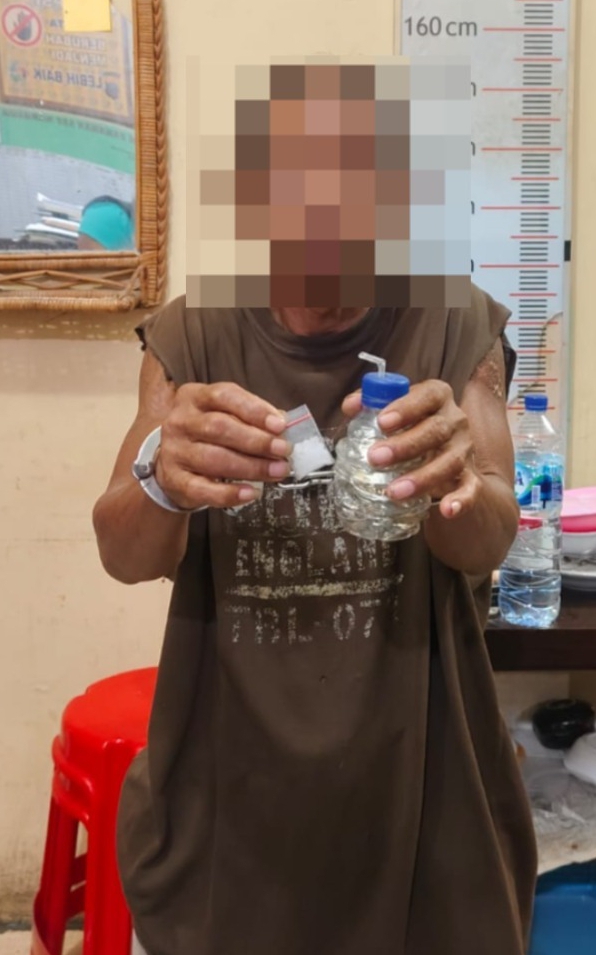Polsek Kuala Tangkap Terduga Pengedar Narkoba di Sirapit1,6 Gram Sabu Disita