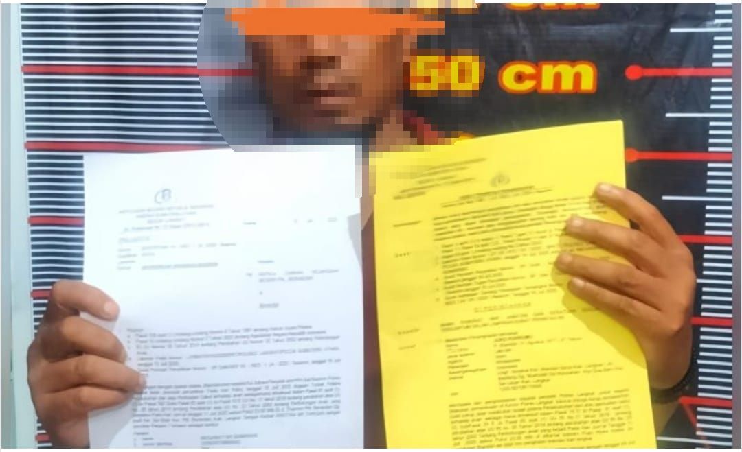 Terduga Pelaku  Pencabulan Anak di Bawah Umur Ditangkap Polres Langkat