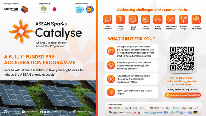 ASEAN Sparks: Catalyse Mengundang Startup Energi dan Iklim yang Siap Tumbuh Pesat di Asia Tenggara