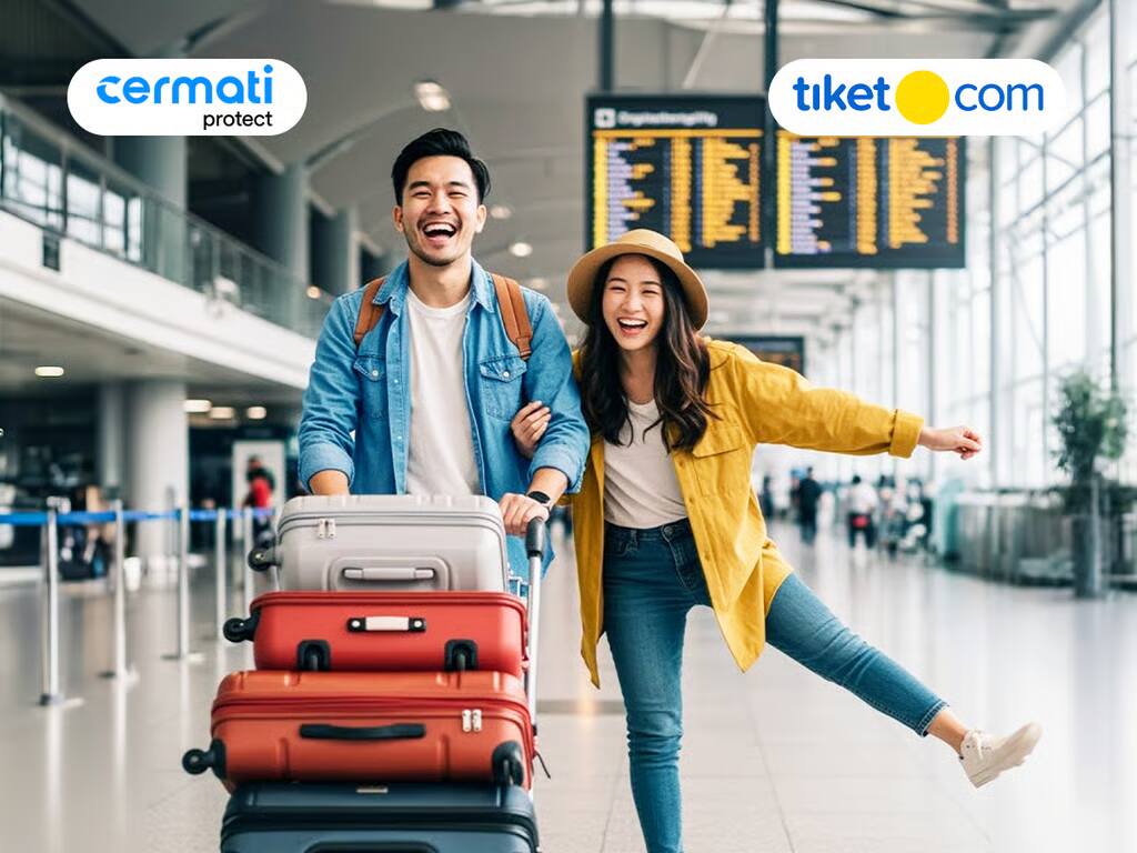 Cermati Protect dan Tiket.com Hadirkan Proteksi Asuransi Gangguan Penerbangan : Terbang Gratis Jika Jadwal Berubah Lebih dari 2 Jam!