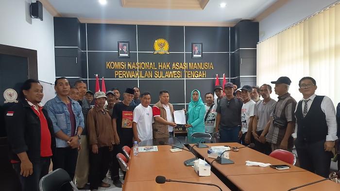 LBH Sulteng Bersama Warga Tolitoli Sambangi Komnas HAM, Minta Bukti Administrasi Ke Perusahaan
