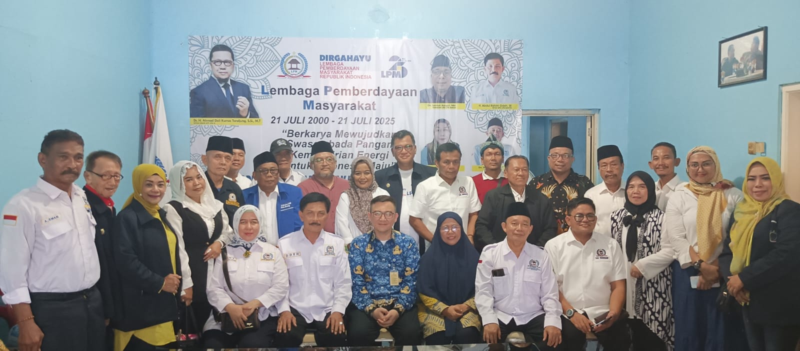 Peringati HUT ke-25, LPM Banten Berharap Pemprov Terbitkan Perda dan Pergub LPM