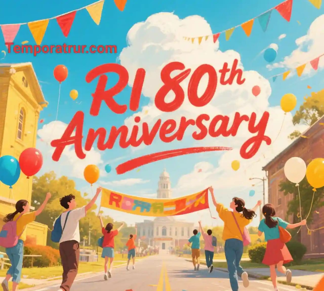 Babulu Gelar Jalan Santai Gebyar Kemerdekaan, Semarakkan HUT RI ke-80