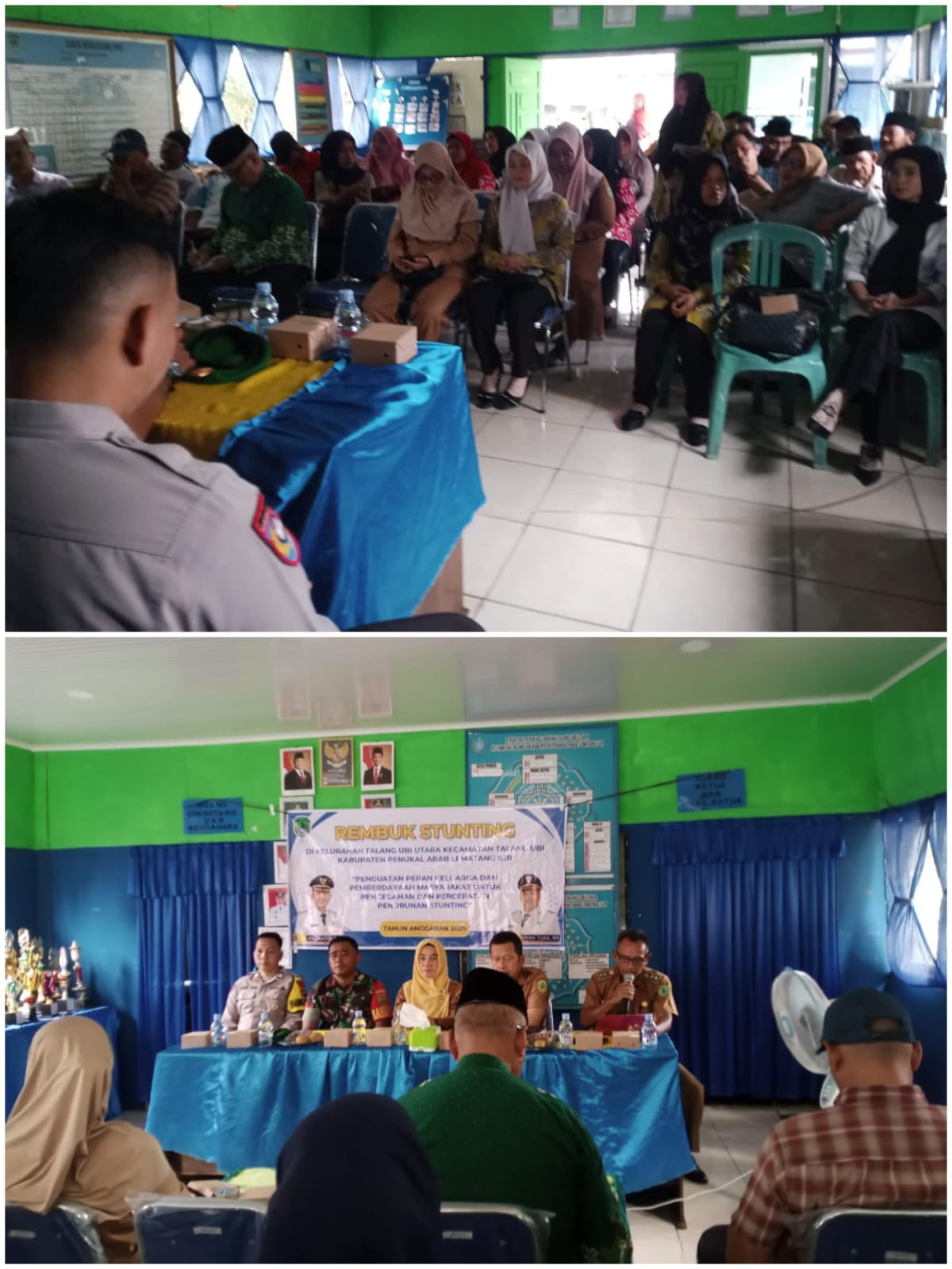 Perkuat Sinergi, Polsek Talang Ubi Dukung Rembuk Stunting di Kelurahan Talang Ubi Utara