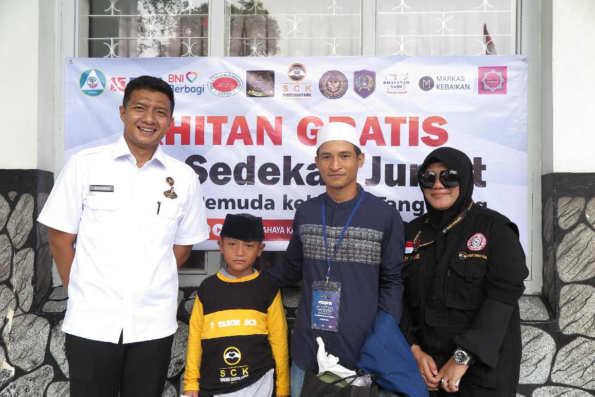 Bersama Menteri Imigrasi dan Pemasyarakatan, Lapas Pemuda Tangerang Gelar Bakti Sosial, Khitanan Massal dan Donor Darah