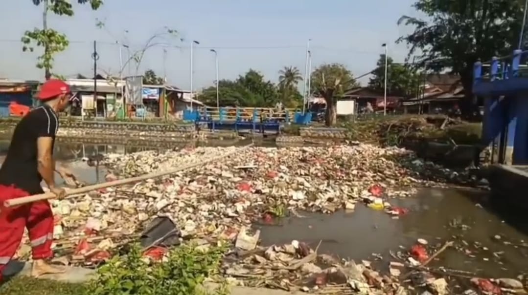 Sambut Hari Jadi Kabupaten  Bekasi yang ke- 75, 2 Desa di Kecamatan Sukatani Kebanjiran