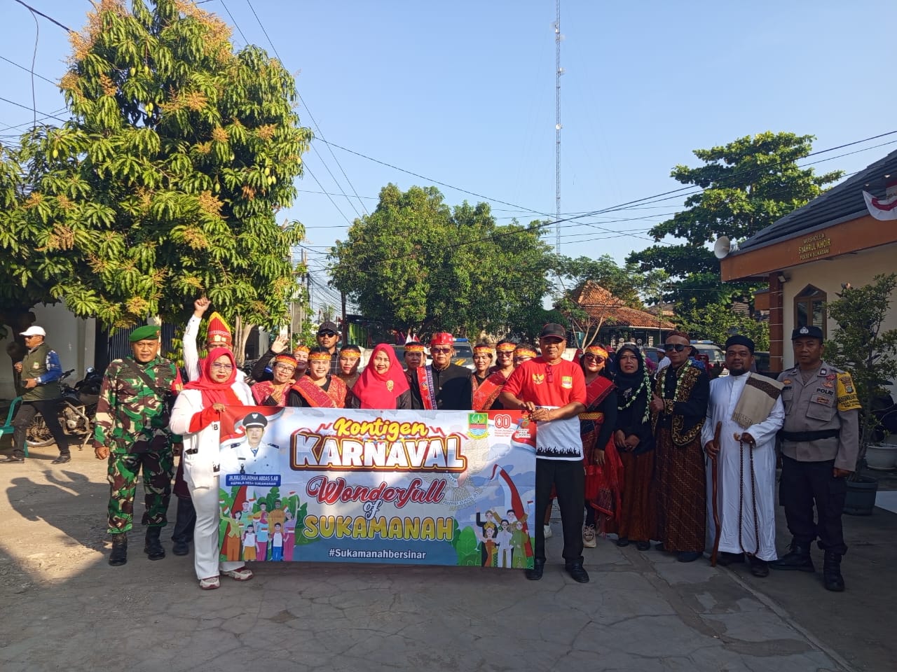 Meriahkan Karnaval Budaya, Desa Sukamanah Usung Konsep "Wonderful of Sukamanah" 1 Keterangan foto:Meriahkan Karnaval Budaya, Desa Sukamanah Usung Konsep "Wonderful of Sukamanah",Sabtu 16/08/2025