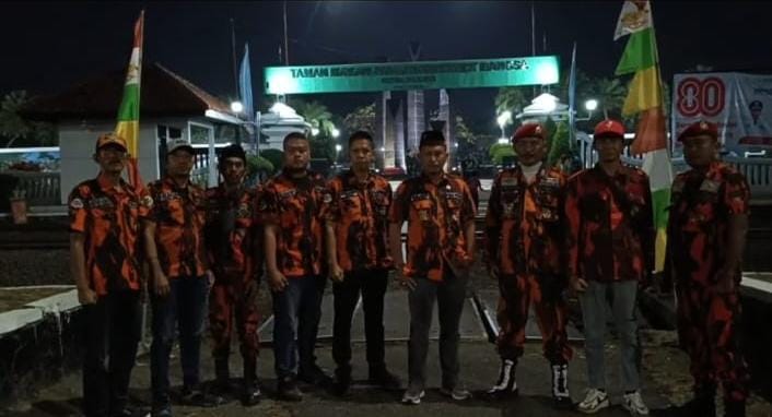 MPC Pemuda Pancasila Kabupaten Bekasi Melakukan Hening Cipta, Malam Renungan Suci HUT Kemerdekaan RI