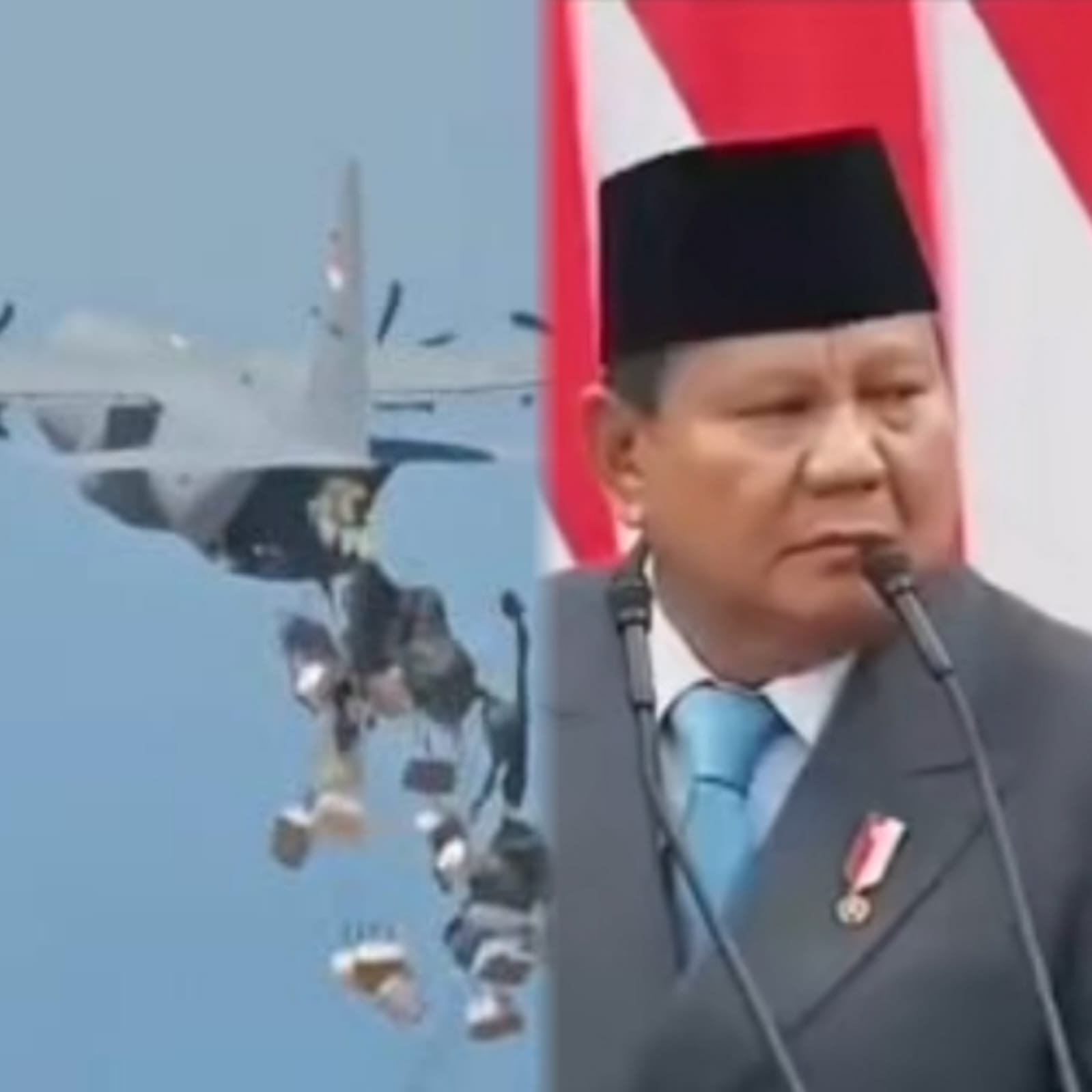Diperingatan HUT RI ke – 80, Presiden Prabowo Perintahkan Berikan Bantuan Kemanusiaan ke Gaza