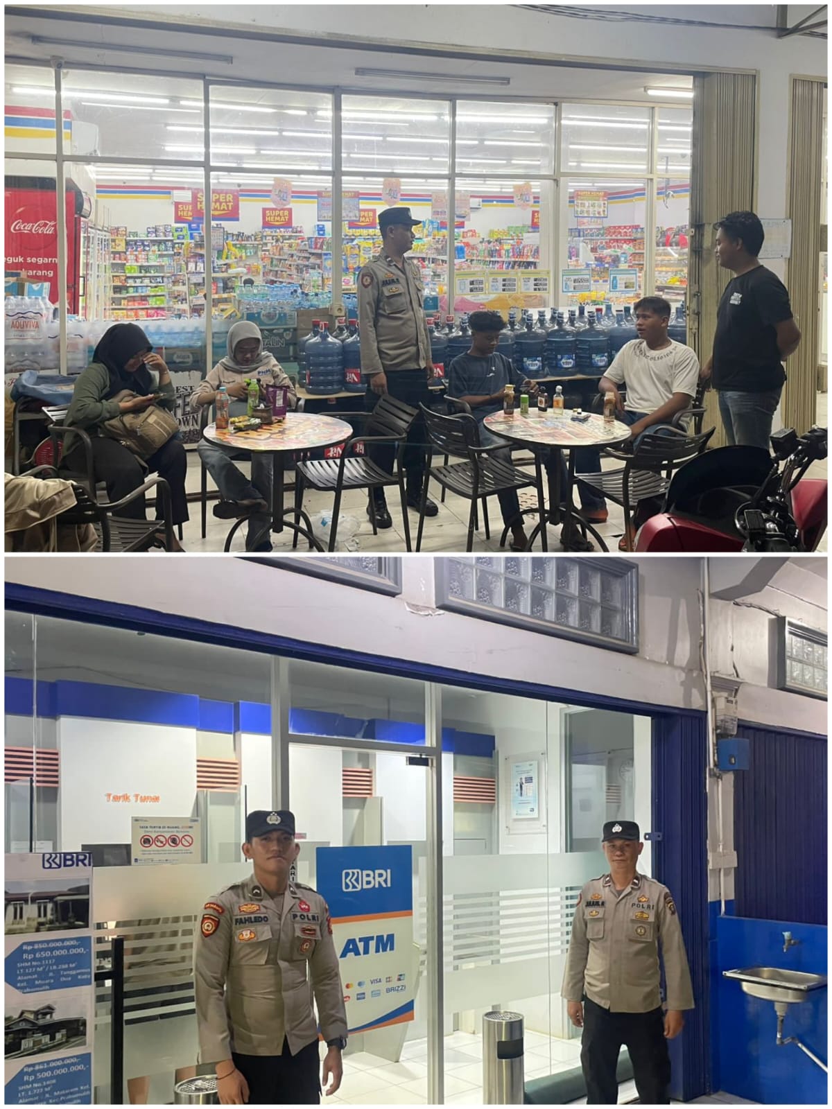 Polsek Talang Ubi Gelar KRYD, Pastikan Situasi Kamtibmas Aman dan Kondusif