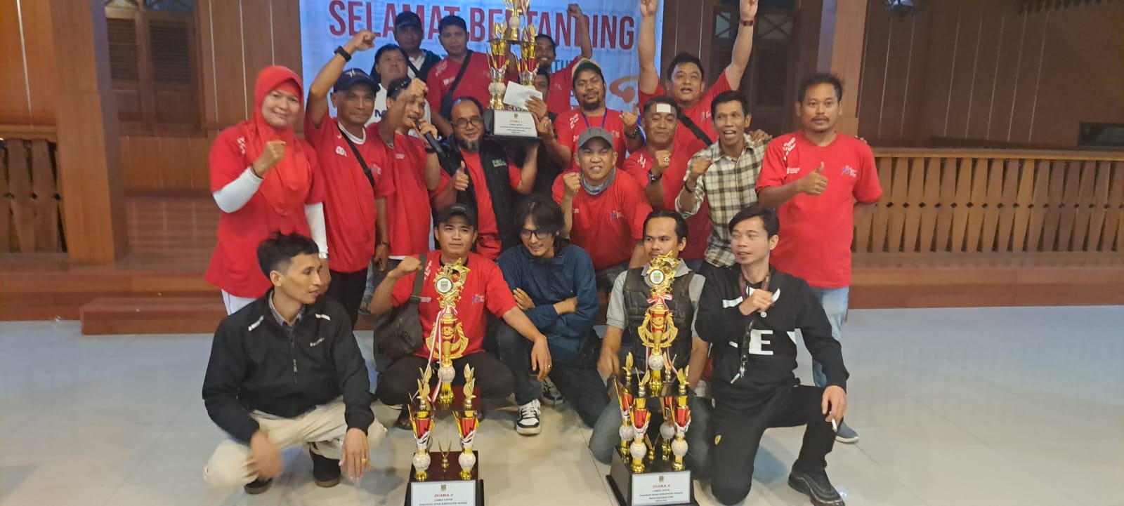 Pokja Wartawan DPRD Kabupaten Bekasi Sukses Gelar Turnamen Catur