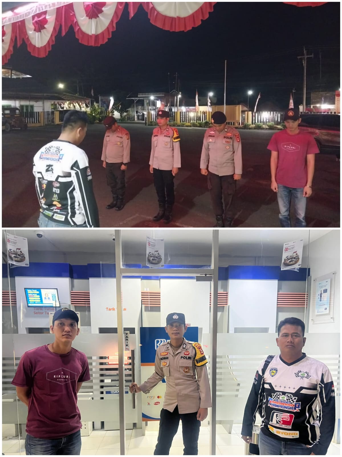 Polsek Talang Ubi Gelar KRYD, Sasar Titik Rawan Kriminalitas dan Lalu Lintas