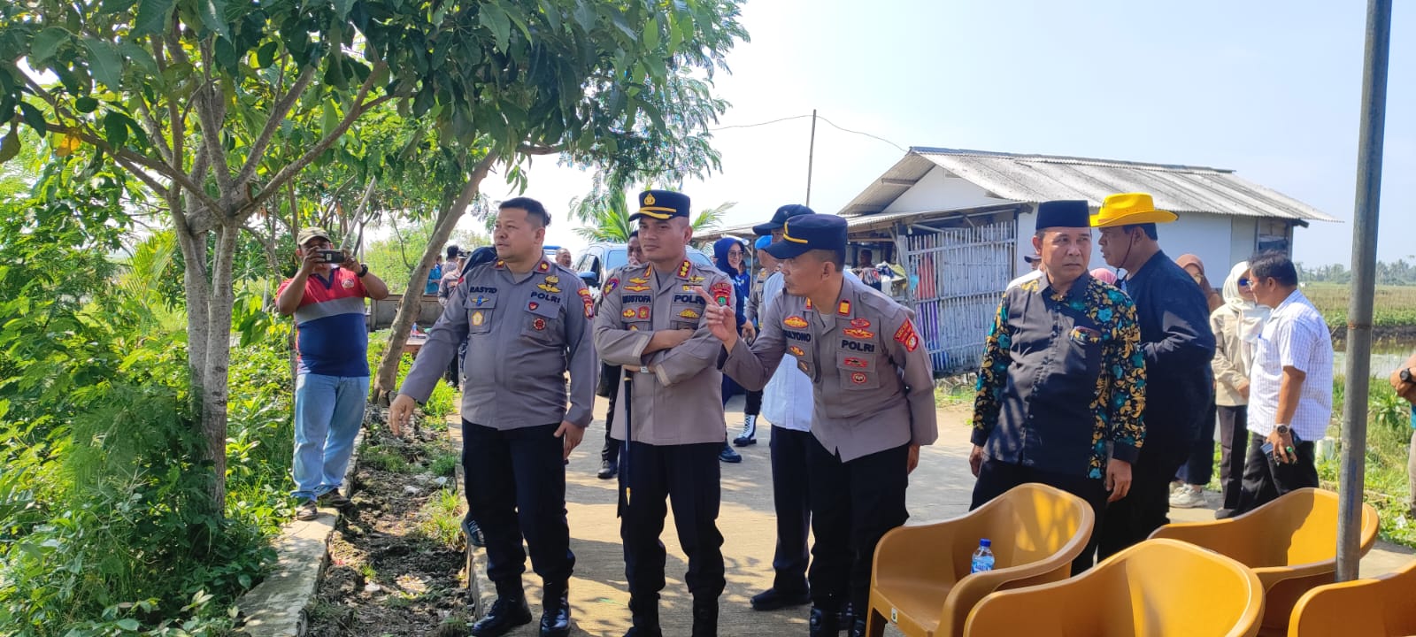 Polres Metro Bekasi Dorong Optimalisasi Lahan di Pesisir untuk Ketahanan Pangan
