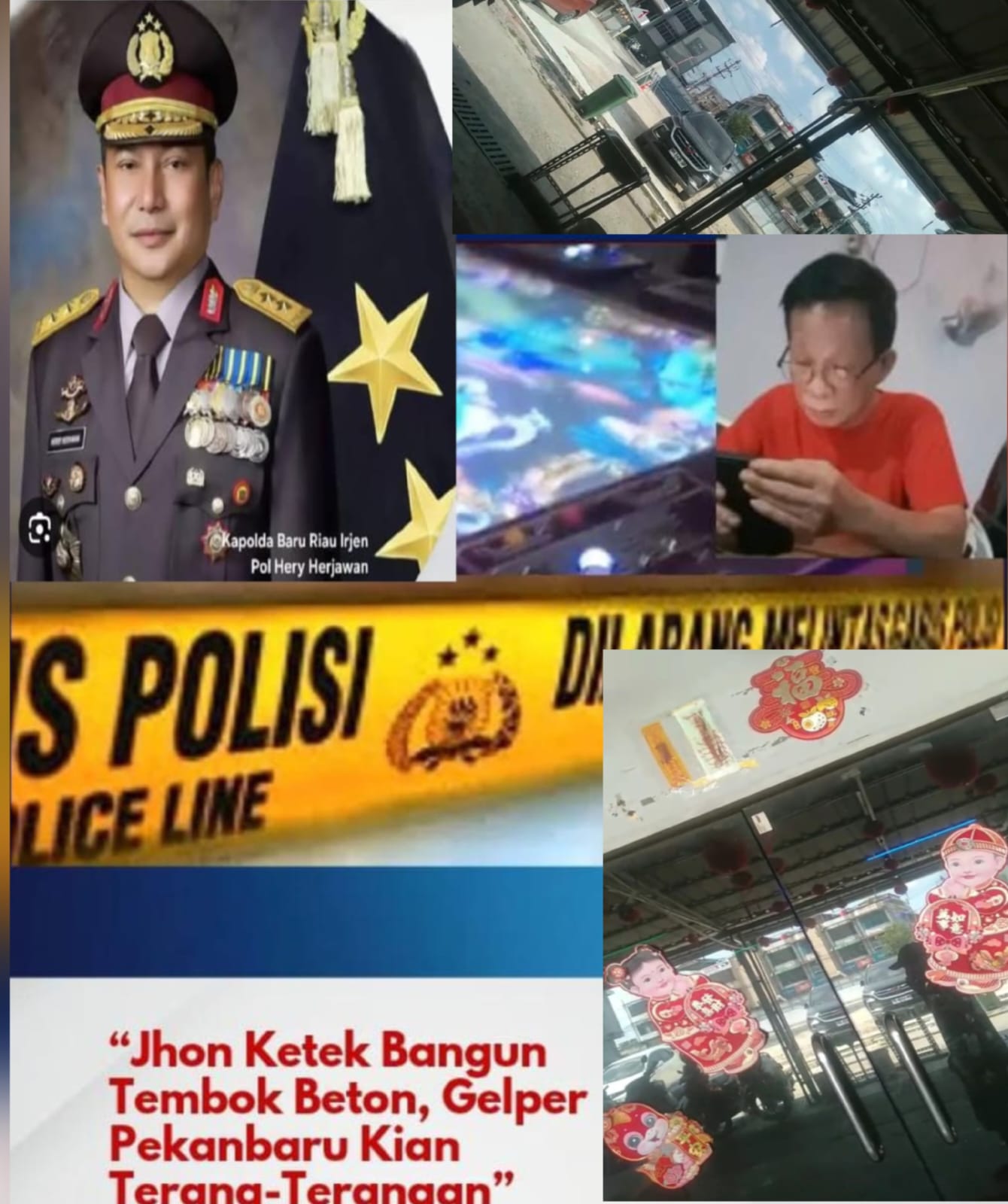 Merasa Dibekingi Oknum, Perjudian Gelper Binggo Merajalela di Pekanbaru 