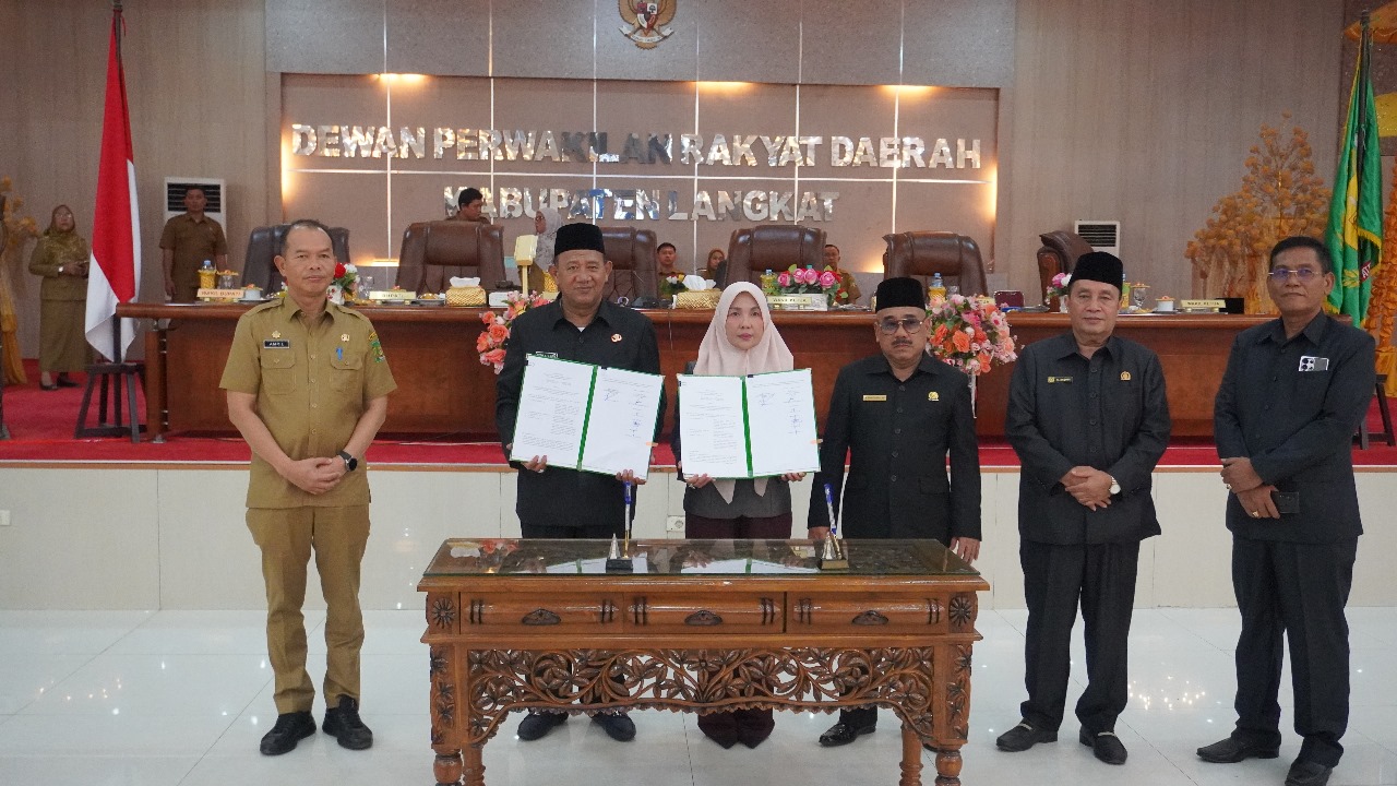 2,6 Triliun Perubahan APBD Kabupaten Langkat Disahkan