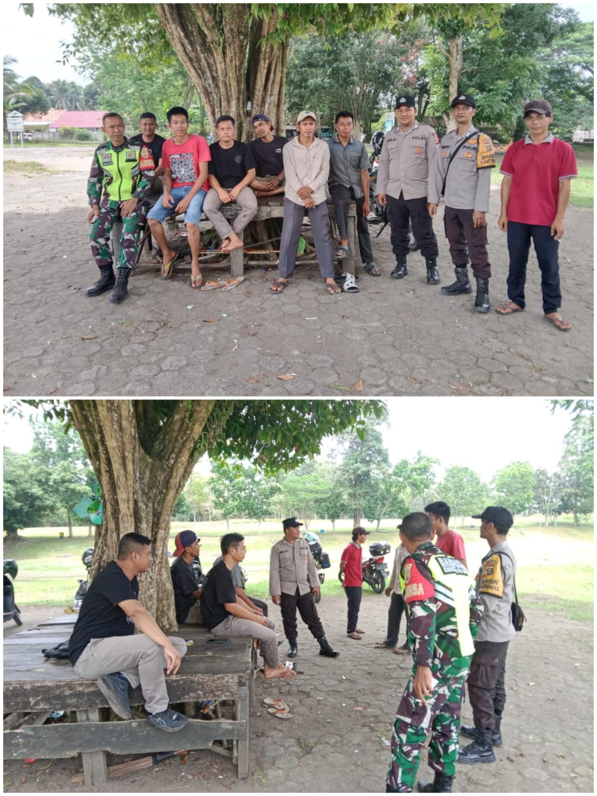 Polsek Tanah Abang Gencarkan Patroli Sambang, Imbau Warga Tidak Terprovokasi Isu Hoaks