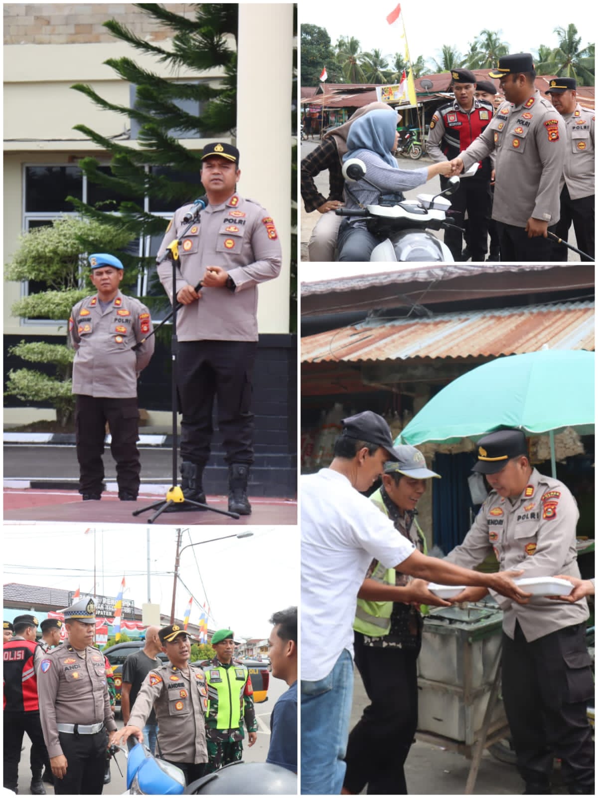 Polres PALI Gelar Patroli Skala Besar, Kapolres: “Kami Pastikan Situasi Aman dan Masyarakat Tidak Terprovokasi”