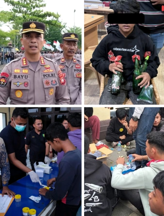 Polda Kalbar Amankan 87 Orang di Luar Kelompok Mahasiswa Saat Aksi Unjuk Rasa