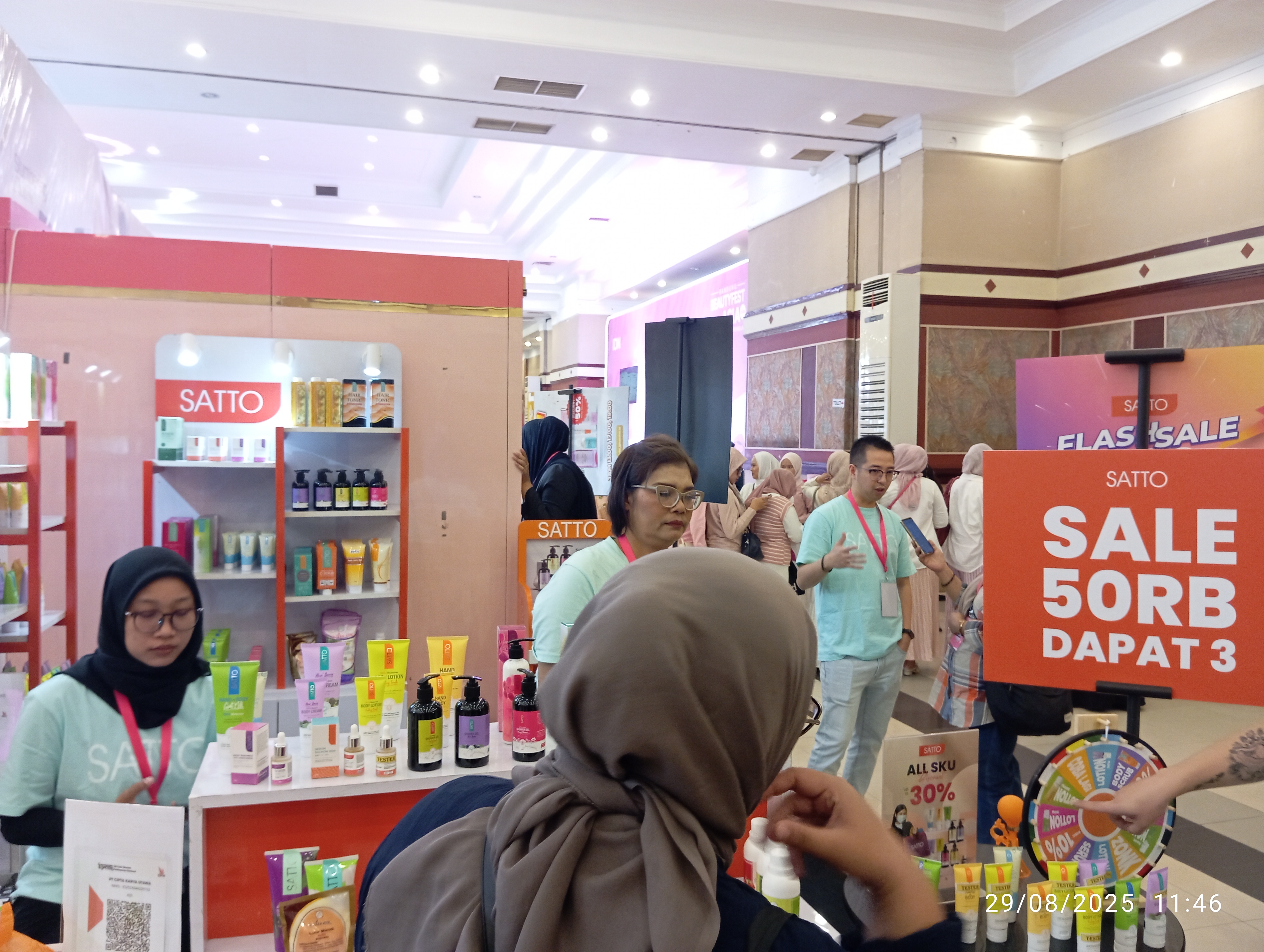 SATTO Cosmetics Hadir di Beautyfest Asia 2025: Perkuat Posisi Brand Lokal dengan Inovasi dan Kualitas Internasional
