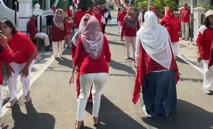 Karanganyar – Jaten , “Semarak Kemerdekaan RI Ke – 80 Tahun Bahagia Setahun Sewindu Meraih Maju Indonesia”