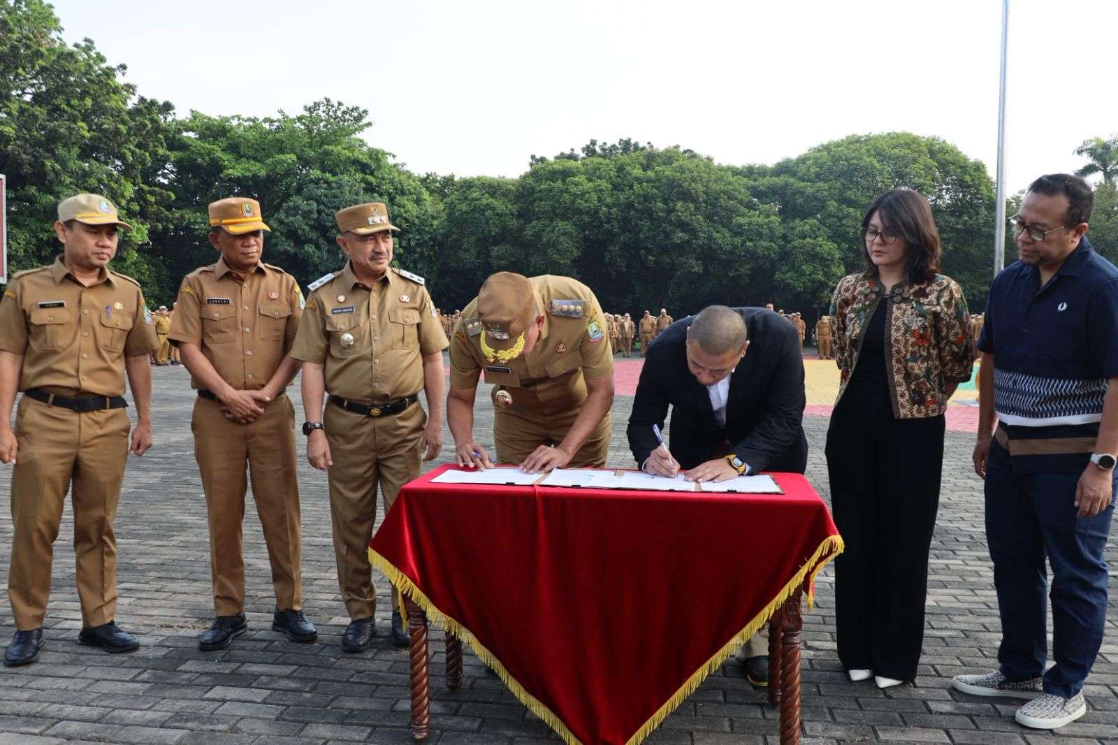 Gandeng PT. Garuda Gemah Nusantara, Tri Adhianto Optimis Stadion Patriot Jadi Life Style di Kota Bekasi