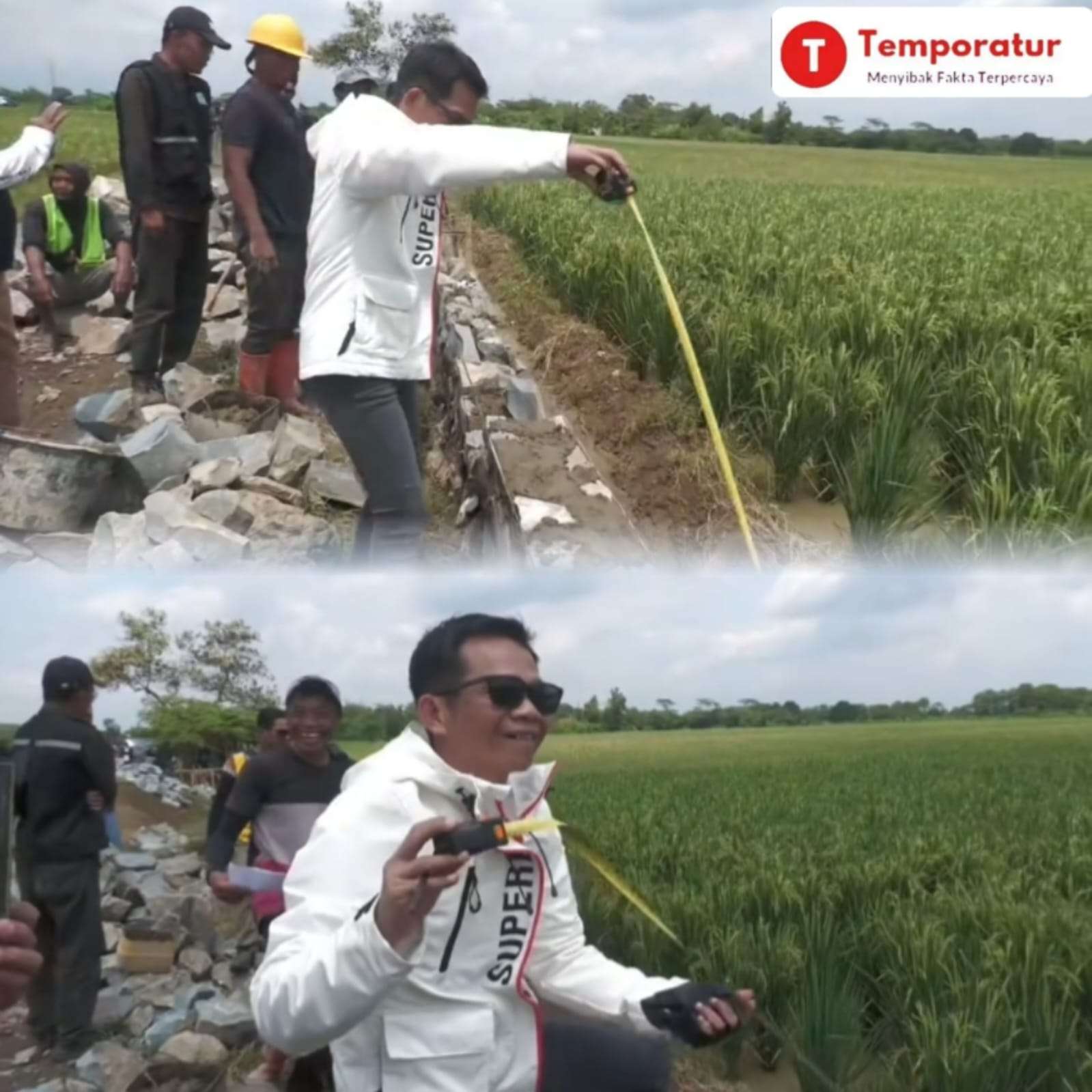 Saepul Bahri Bupati Purwakarta Tinjau Proyek Infrastruktur Agar Terjaga Kualitas
