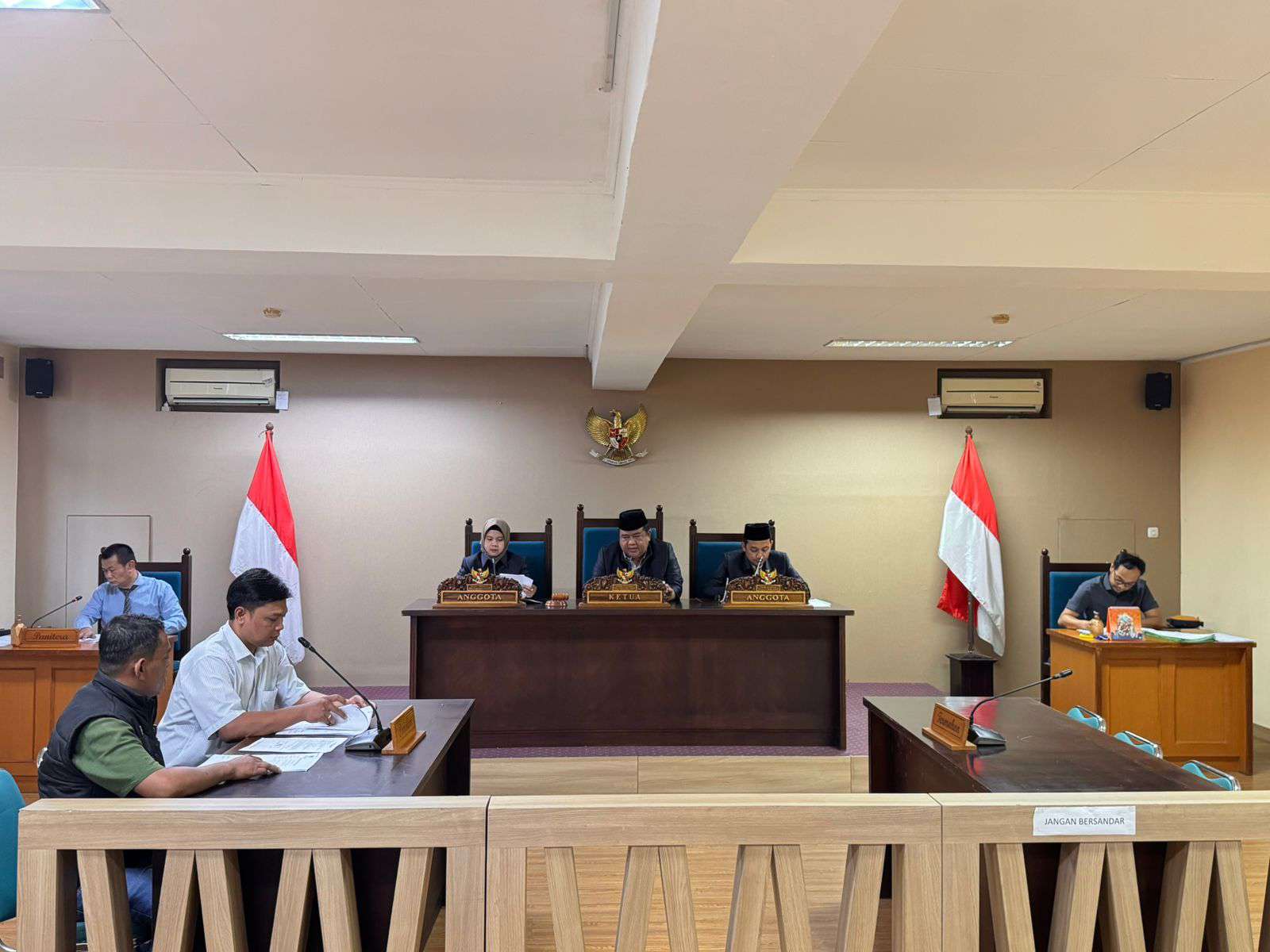 Empat Desa di Kabupaten Bekasi Tidak Hadir Memenuhi Panggilan Sidang, Affandi: Kalau Bersih Kenapa Harus Risih