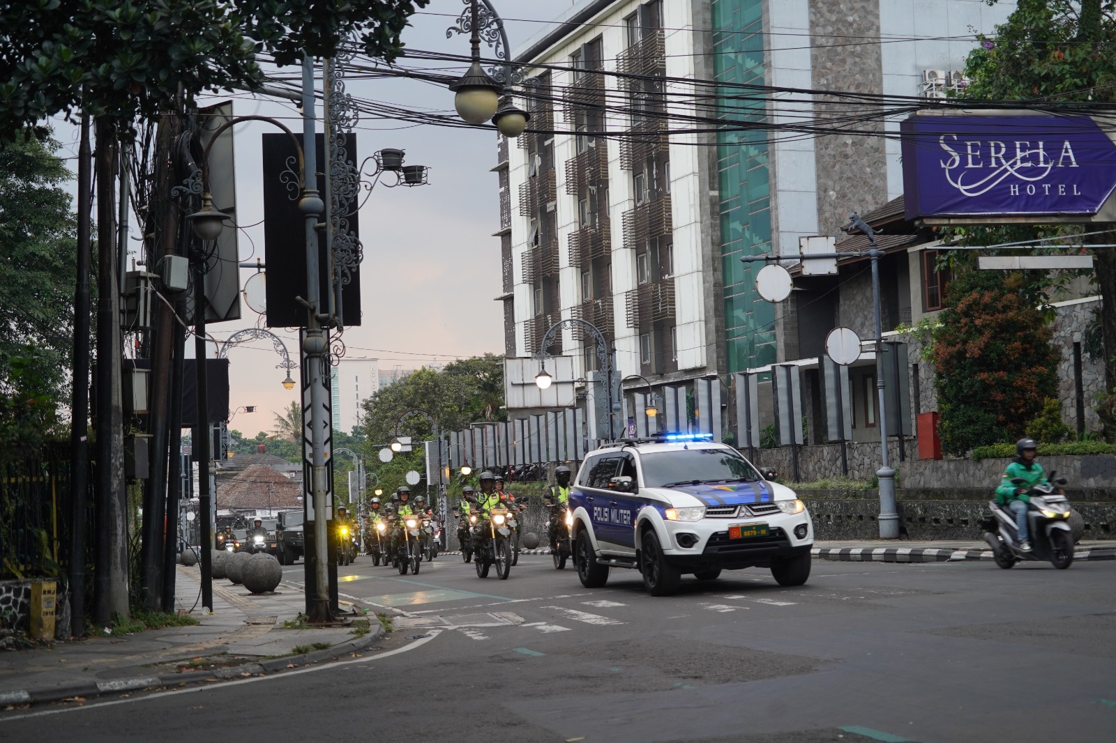 Kodam III/Slw Gelar Patroli Gabungan Antisipasi Unjuk Rasa